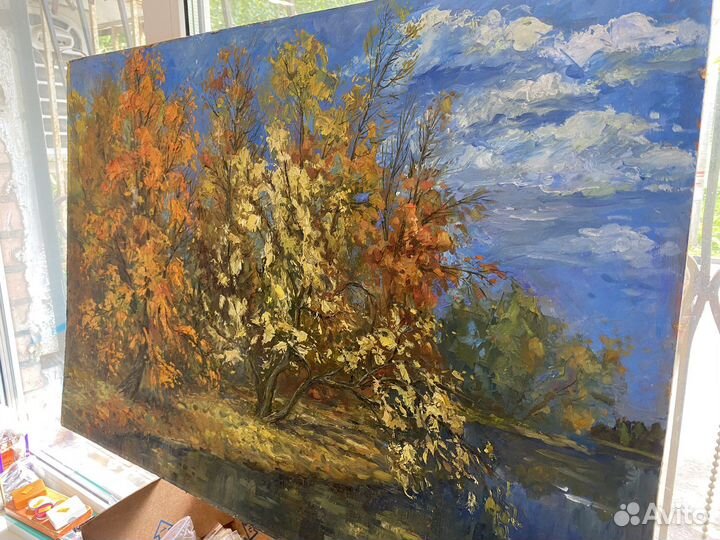 Картина маслом пейзаж