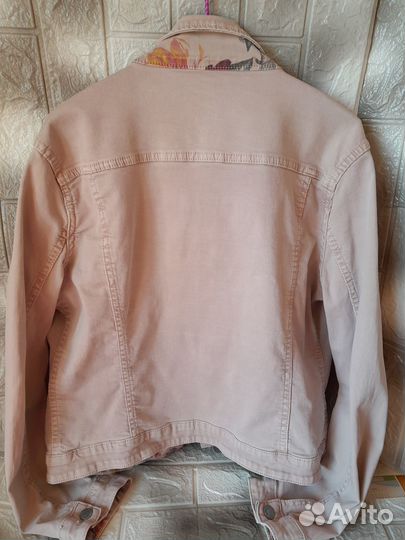 Джинсовая женская куртка 3D Denim двусторонняя