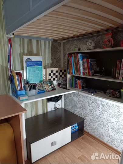 Кровать чердак IKEA белая