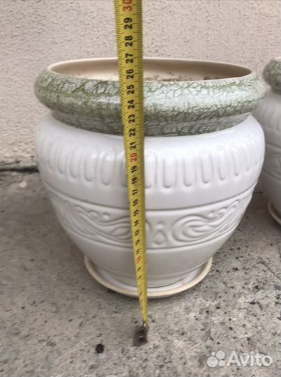 Керамические горшки для цветов