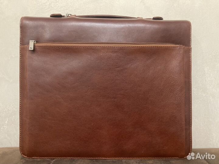 Мужской кожаный портфель (папка)