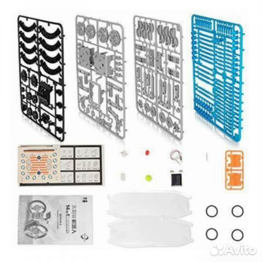 Конструктор с солнечным модулем Kit Robot