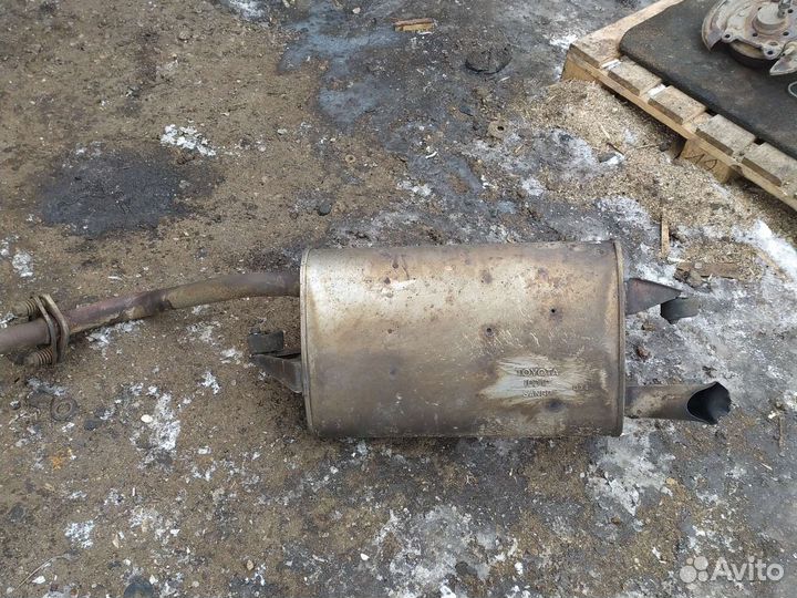 Глушитель toyota corolla е120