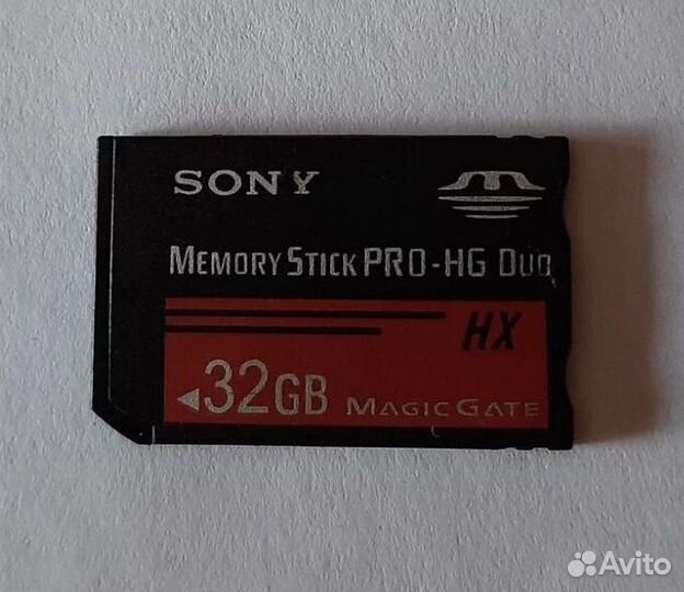 Карта памяти Sony memory stick 32гб с картридером
