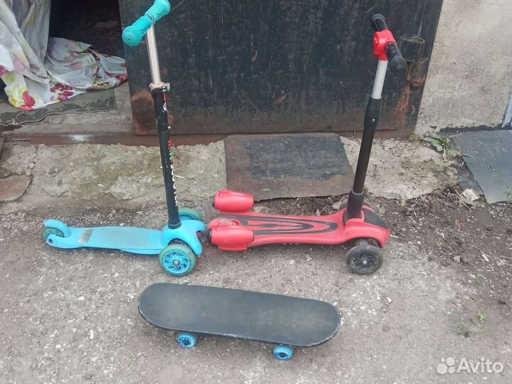 Самокат скейтборд детские б.у