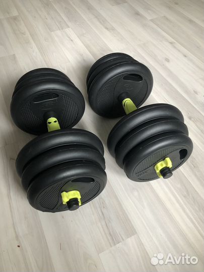 Гантели разборные с грифом 20 кг