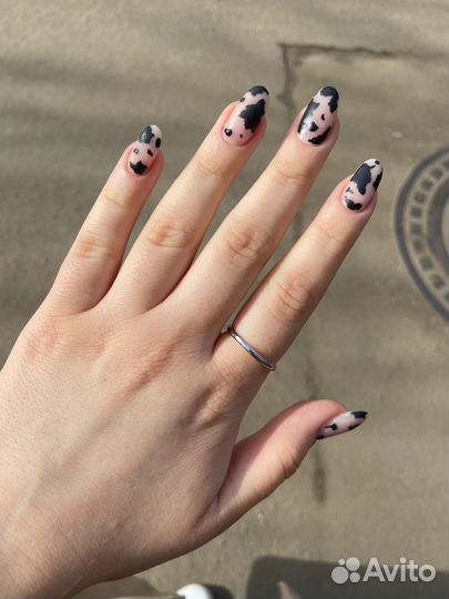 Модель на наращивание ногтей, читайте внимательно