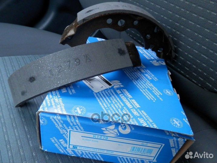 K1279 колодки барабанные з. Nissan Almera Clas
