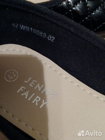 Балетки иск.лак 42размер