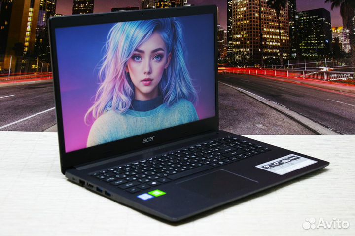 Игровой ноутбук Acer с гарантией 3 мес