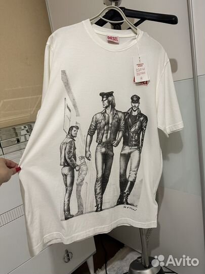 Футболка новая diesel (XL) оригинал