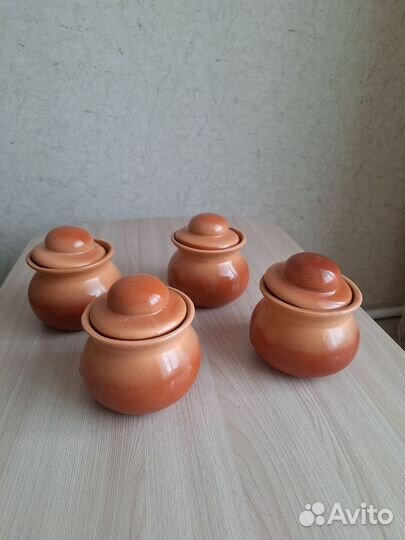 Горшки керамические для запекания