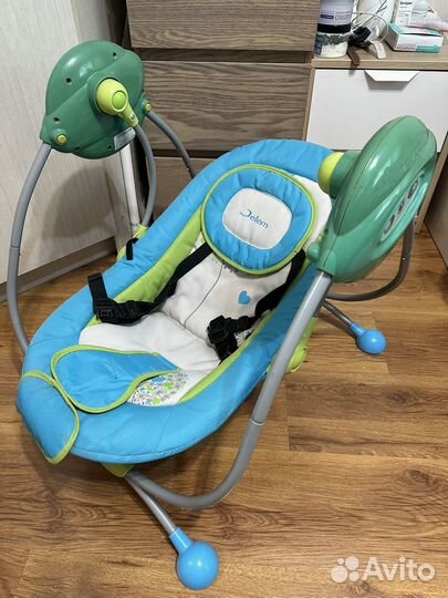 Детские электронные качели для новорожденных