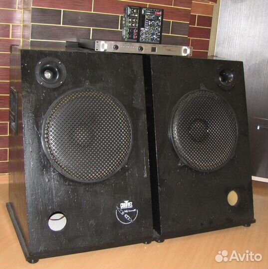 Колонки Pro 1200W 2ш EVM-15