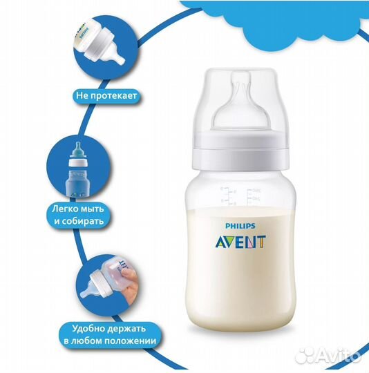 Бутылочка для кормления philips avent