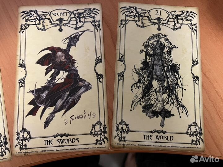 Карточки Trinity Blood