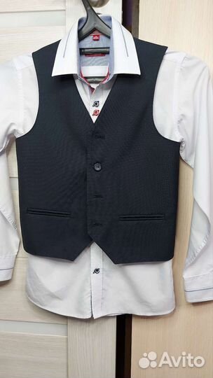 Рубашка на мальчика 128 134