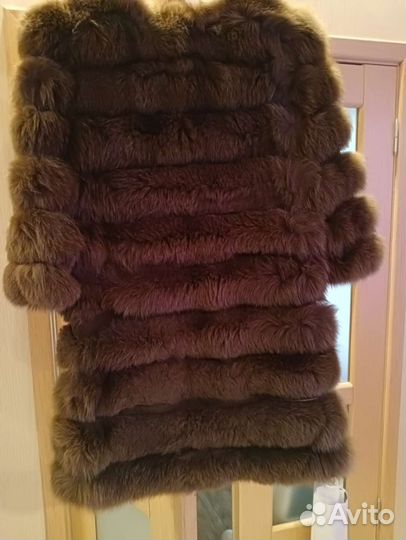 Шуба трансформер из песца