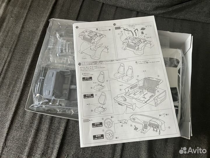 Сборная модель Nissan Silvia s13