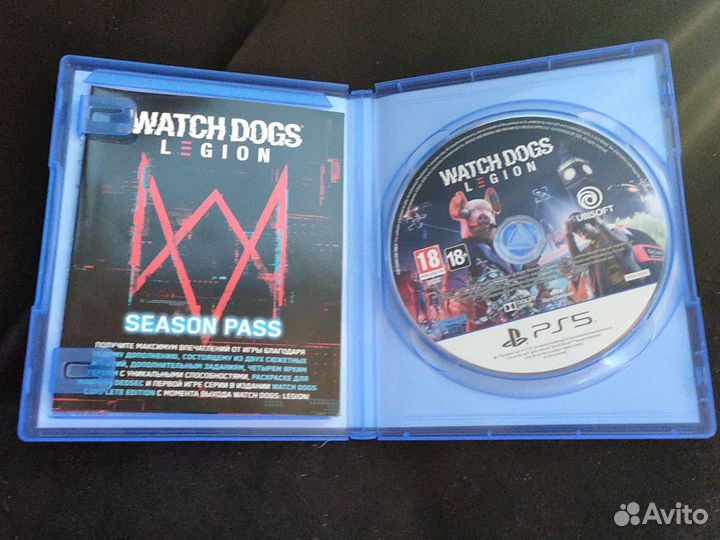 Игра PS5. Watch dogs legion. Обмен. Продажа