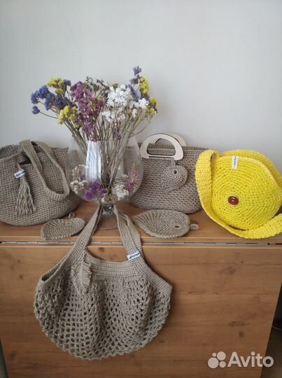 Авоська вязаная