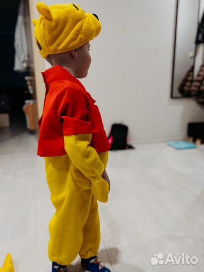 Новогодний костюм мишки(винни пух)