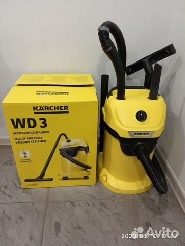 Хозяйственный пылесос Karcher WD 3 V-19/4/20