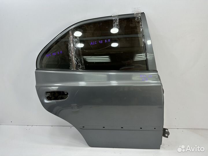 Hyundai accent дверь задняя правая серая