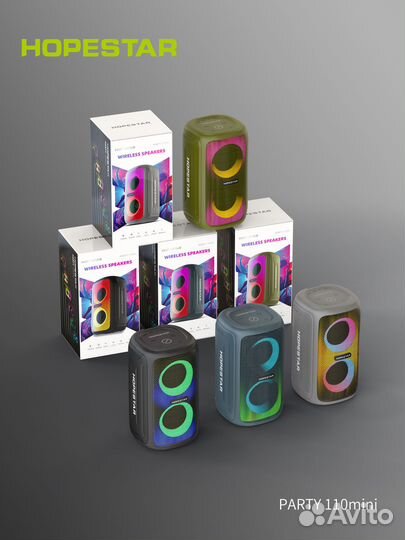 Колонка беспроводная TWS Hopestar Party 110 Mini