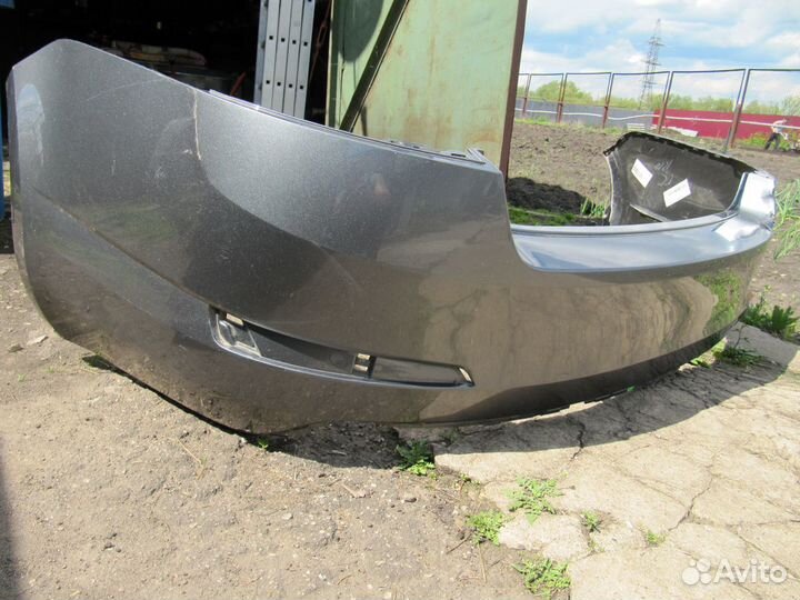 Задний бампер Skoda Octavia A7 аварийный
