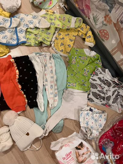 Пакет детских вещей для мальчика 62 68