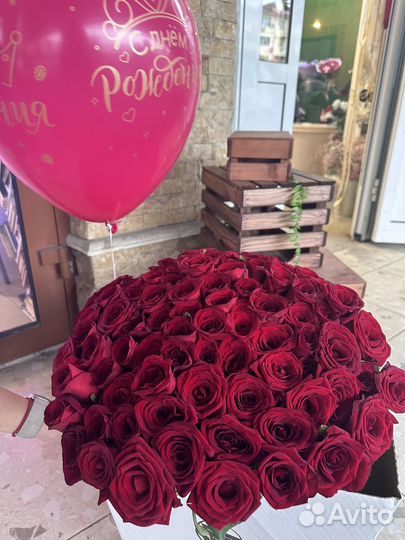 Роза красная белая розовая 101 151 55 71 доставка