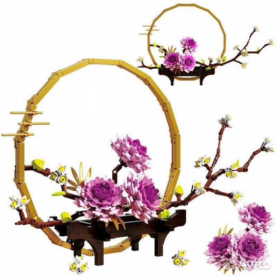 Конструктор lego цветы (92008)