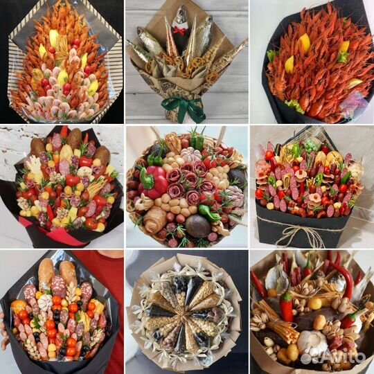 Колбасный букет