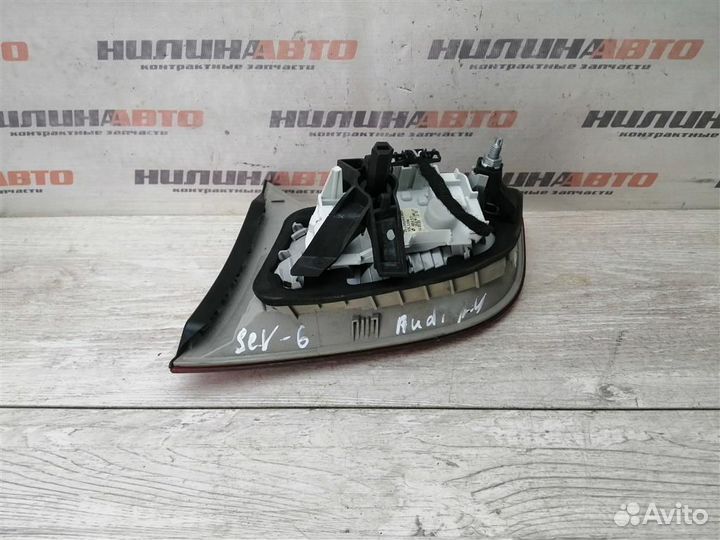 Фонарь левый в крышку багажника Ауди А4 Б7