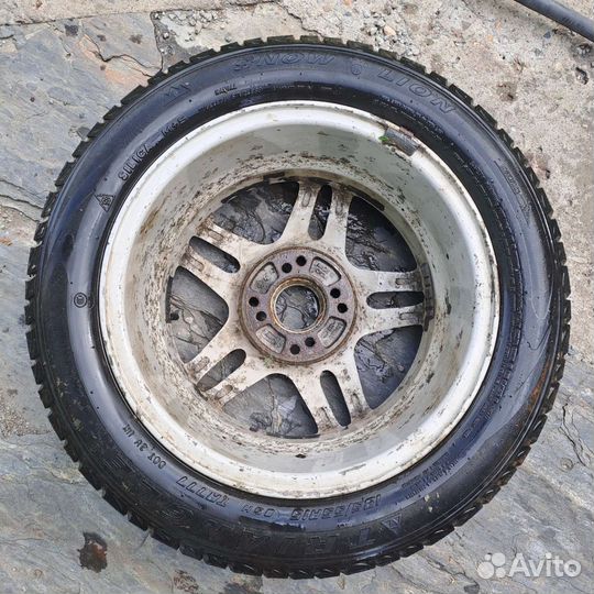 Диски литые r 15 с хорошей резиной