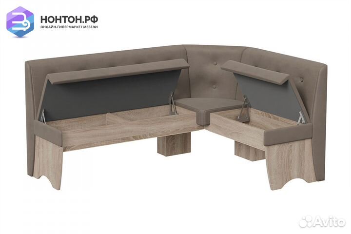 Кухонный уголок Барселона дуб сонома трюфель / мик