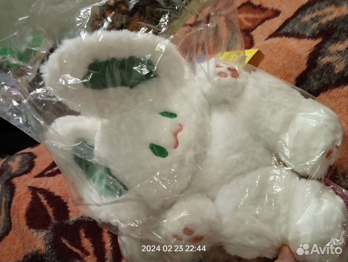 Мягкие игрушки кукла Сино и заяц