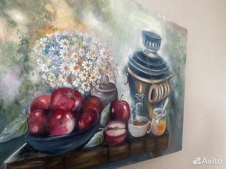 Картина маслом на холсте натюрморт