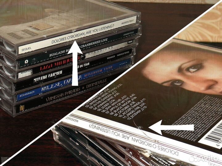 Cranberries, Mylene Farmer, Dragonforce - cd диски