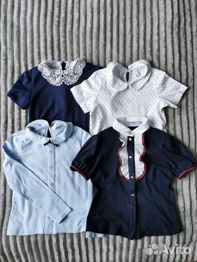 Комплект одежды для первоклассницы, размер 128-134