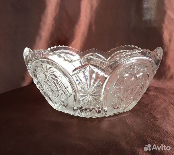 Салатники хрустальные времен СССР