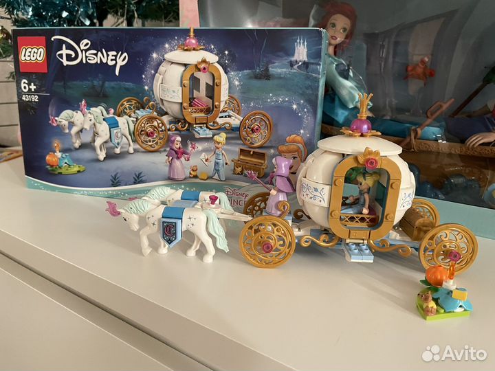 Lego Disney Princess 43192 карета Золушки