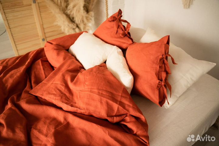 Постельное белье лен