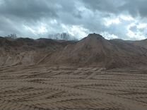 Песок природный мытый строительный