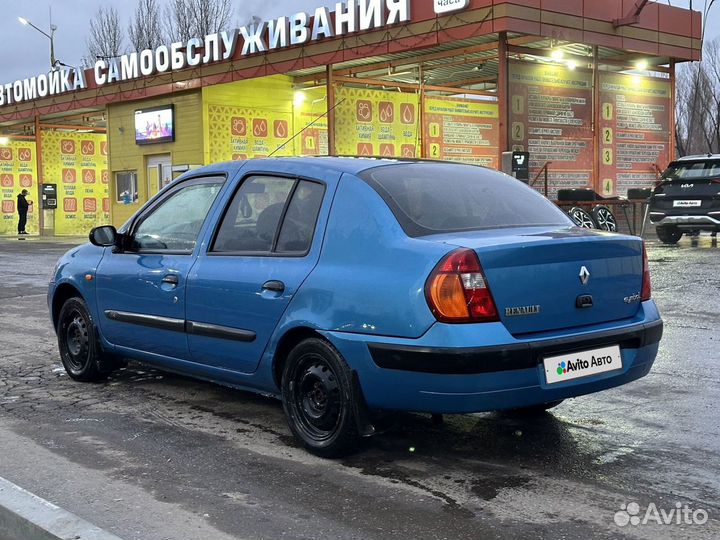 Renault Symbol 1.4 МТ, 2002, 220 000 км