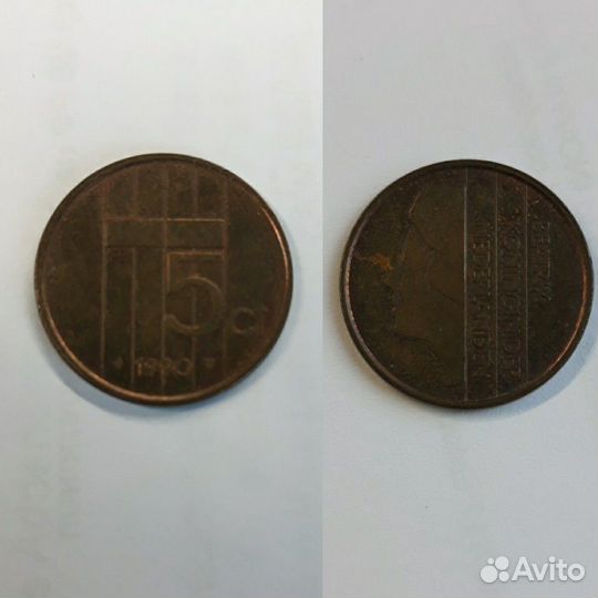 Монеты Нидерланды
