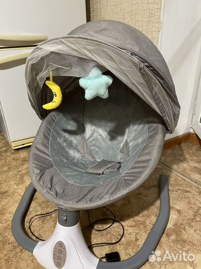 Детские качели шезлонг