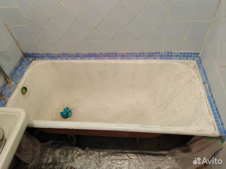 Реставрация ванн Наливным Акрилом (качественно)