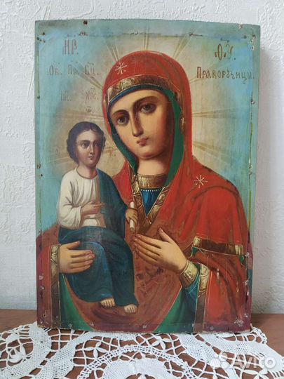 Икона Богородицы (праворучица)